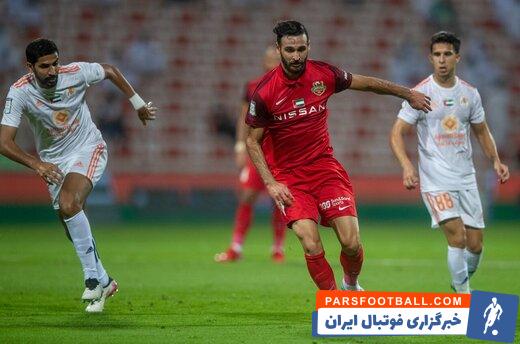 الغرافه ؛ تصویر احمد نوراللهی در طرح باشگاه شباب الاهلی مقابل الغرافه