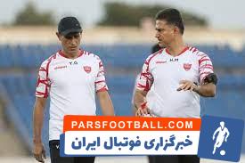 گل محمدی و مطهری در ساختمان باشگاه پرسپولیس