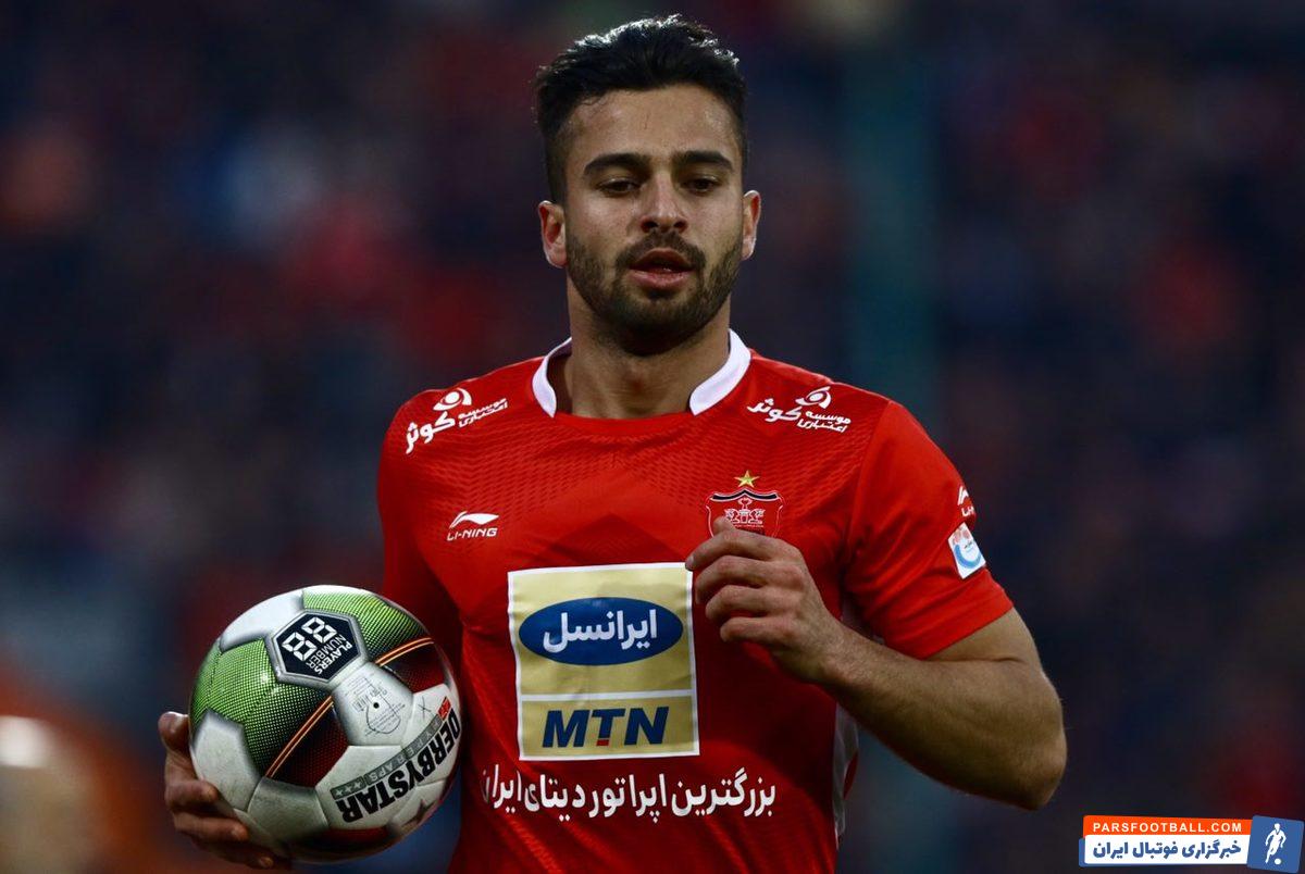 پیراهن سروش رفیعی در پرسپولیس