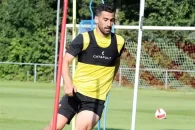 احسان حاج صفی در تمرینات تیم اروپایی حضور پیدا کرد