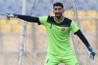 پرسپولیس ؛ بیرانوند کاپیتان پرسپولیس در دیدار دوستانه برابر نساجی