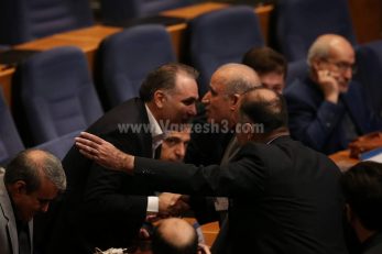 خوش و بش جالب مهدی تاج با میرشاد ماجدی