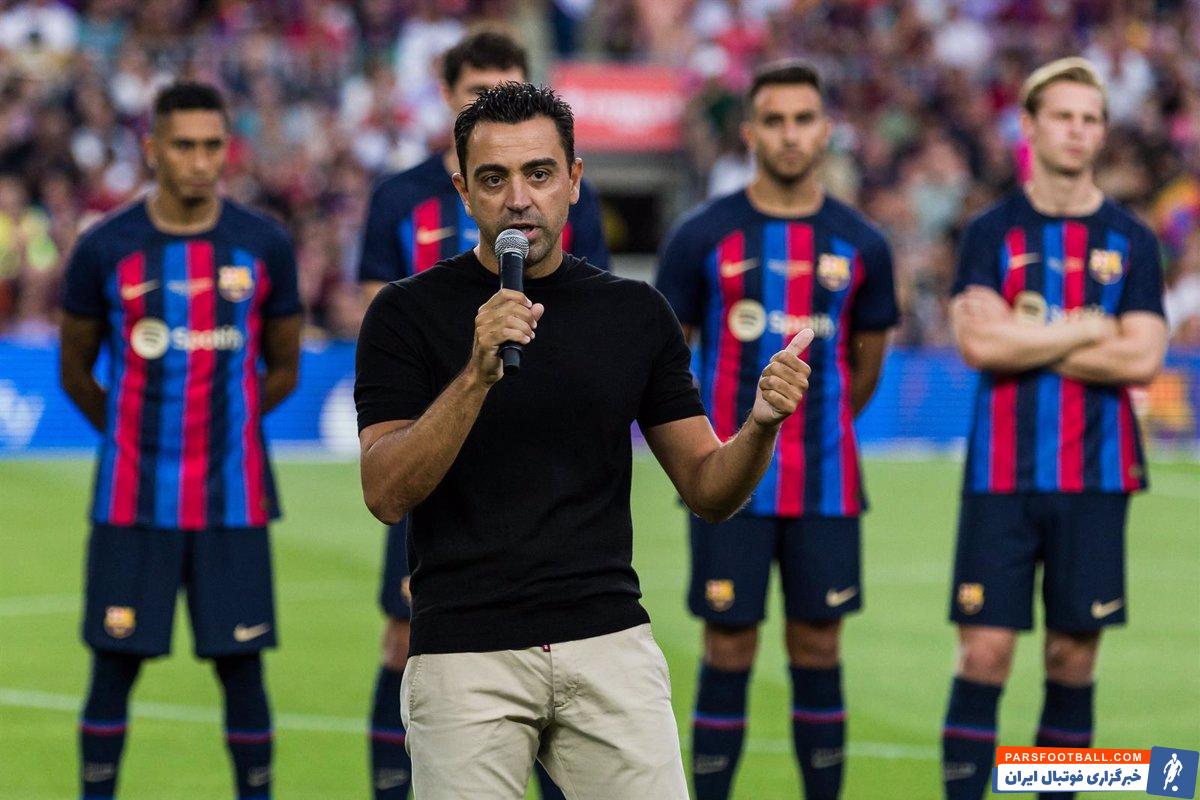 ژاوی در بارسلونا