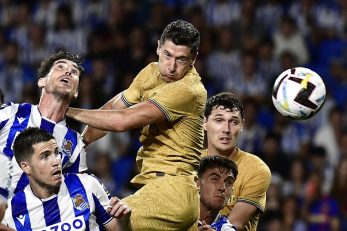 روبرت لواندوفسکی در بارسلونا