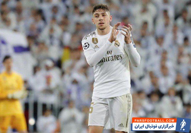 خونی شدن پیراهن فدریکو والورده در دیدار جنجالی رئال مادرید و اتلتیکو مادرید