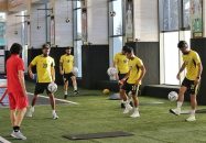 برگزاری آخرین تمرین تیم ملی فوتبال قبل از سفر به اتریش