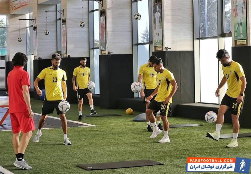 برگزاری آخرین تمرین تیم ملی فوتبال قبل از سفر به اتریش