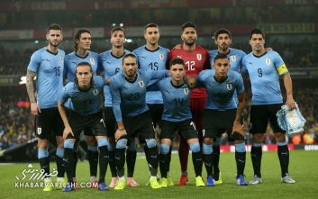 آغاز رسمی تمرینات تیم ملی اروگوئه برای مصاف با تیم ملی ایران