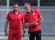 اولین تمرین تیم ملی ایران زیر نظر کارلوس کی روش