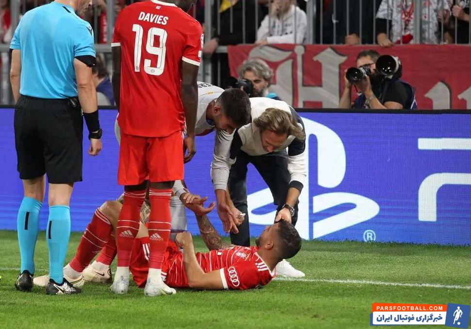 دوری طولانی مدت لوکاس هرناندس پس از مصدومیت در بازی بایرن مونیخ مقابل بارسلونا