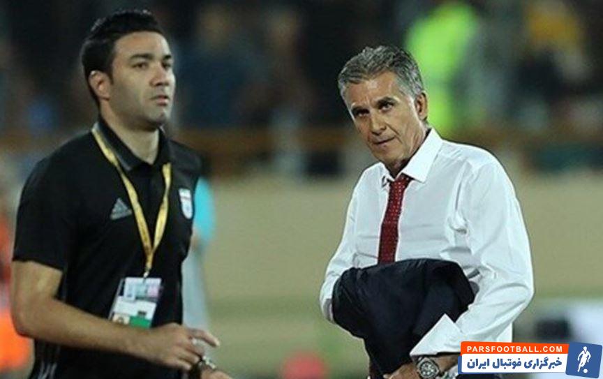 جواد نکونام دستیار ایرانی کارلوس کی روش در تیم ملی ایران در جام جهانی