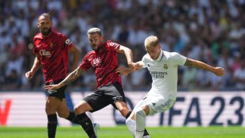 گل زیبای فدریکو والورده در دیدار رئال مادرید و مایورکا