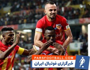 پیروزی کایسری اسپور برابر آنتالیا اسپور در شب غیبت سیدمجید حسینی و علی کریمی