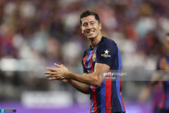 روبرت لواندوفسکی در صدر جدول گلزنان لالیگا با 6 گل