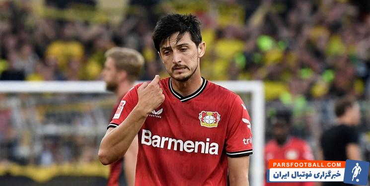 سردار آزمون مهاجم ایرانی لورکوزن با نمایش خوب بایرن مونیخ نتوانست عرض اندام کند.