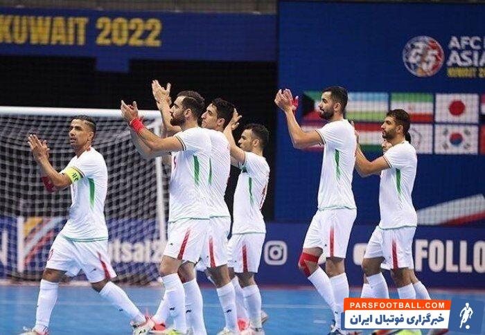 سالار آقاپور نامزد بهترین بازیکن فوتسال آسیا پس از درخشش در جام ملت ها