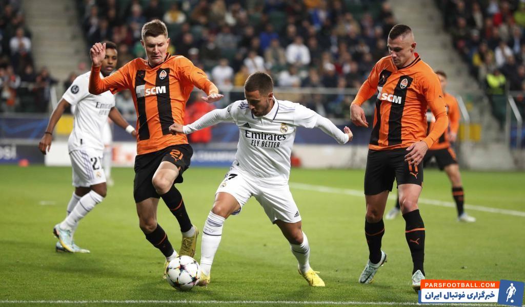 تساوی رئال مادرید و شاختار در ورشو