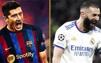 کریم بنزما و روبرت لواندوفسکی