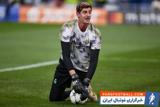 کارلو آنچلوتی و تیبو کورتوا