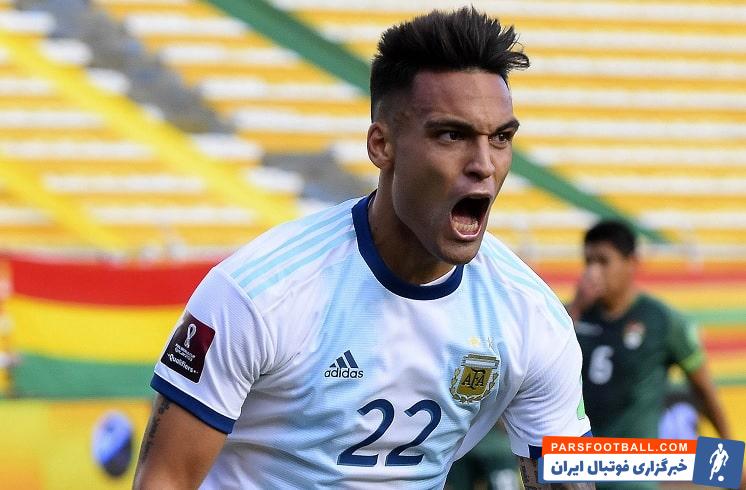 لائوتارو مارتینز در فرم ایده آل برای تیم ملی آرژانتین