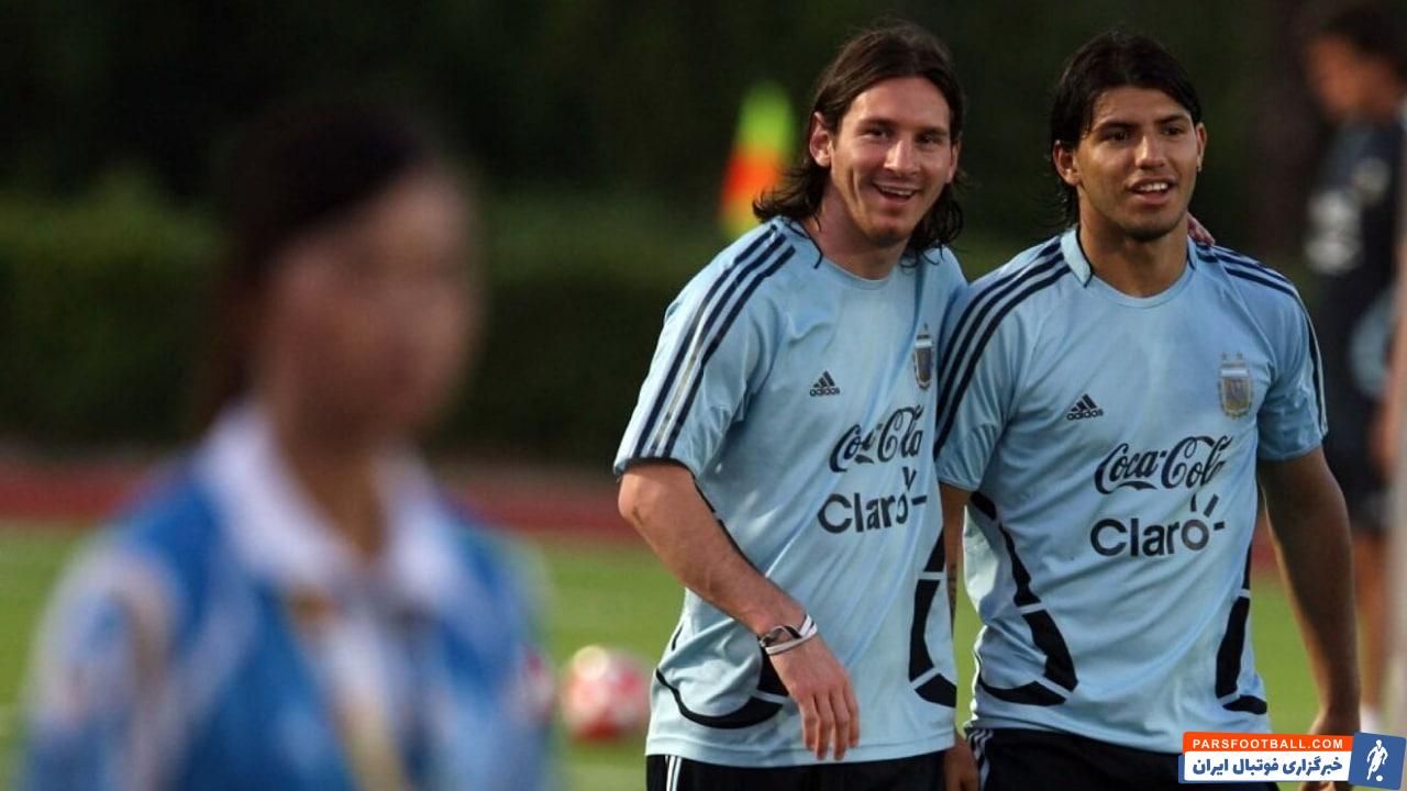 تنهایی لیونل مسی در اتاق هتل تیم ملی آرژانتین در غیاب سرخیو آگوئرو