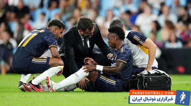 رئال مادرید ؛ وینیسیوس ششمین مصدوم رئال مادرید