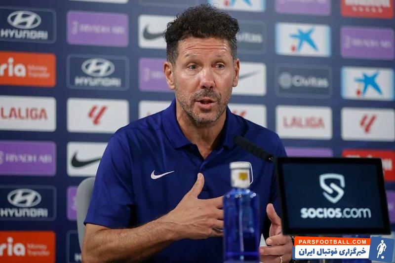 سیمئونه : او کمی مصدوم است و به همین دلیل در برابر بتیس نخواهد بود