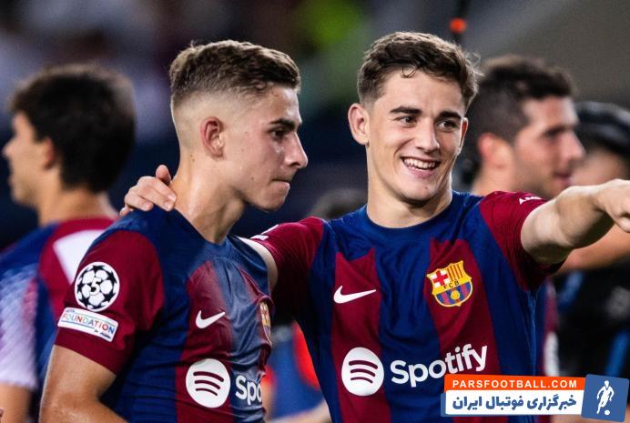 بارسلونا ؛ گاوی و فرمین تنها بازیکنان اکادمی بارسلونا با سابقه گلزنی