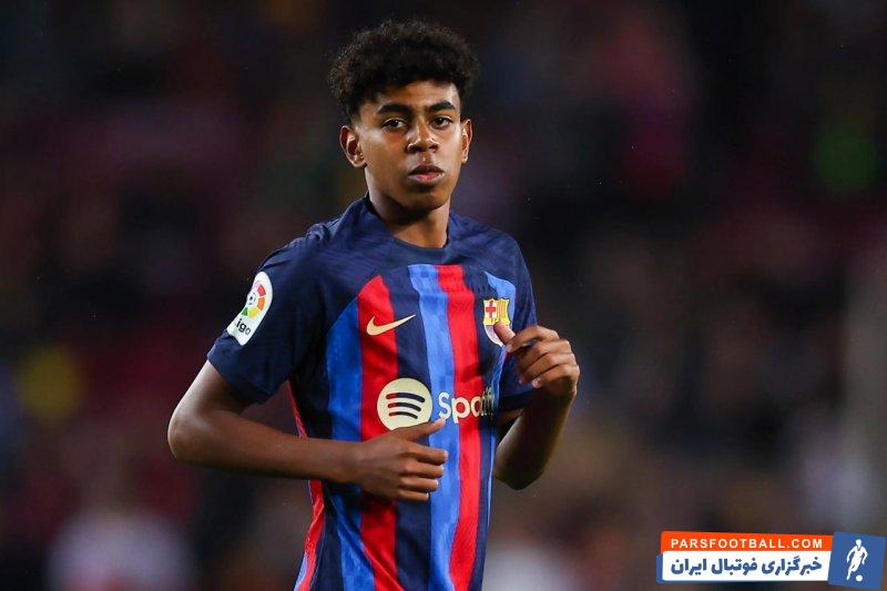 یامال ؛ تبریک به لامینه یامال برای نخستین بازی در لیگ قهرمانان اروپا