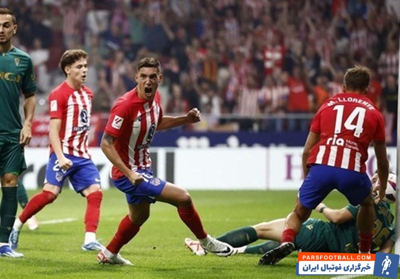 اتلتیکومادرید ؛ برد 3 بر 2 اتلتیکومادرید برابر کادیس در لالیگا