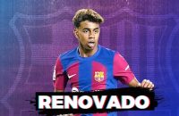 بارسلونا ؛ تمدید رسمی قرارداد یامال با بارسلونا تا 2026