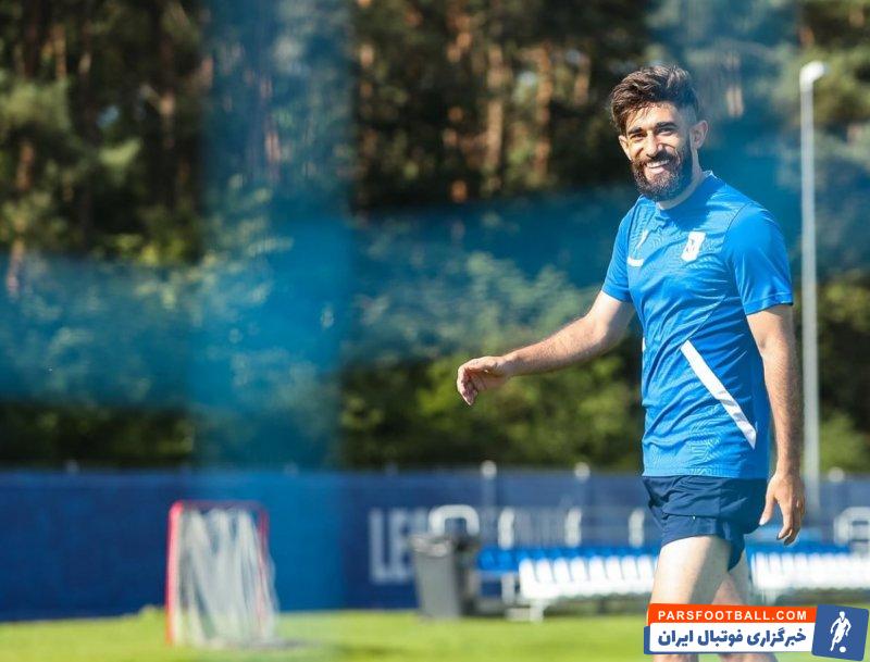 علی ؛ حضور علی قلی نژاد در تمرینات لخ پوزنان پس از هفت ماه دوری