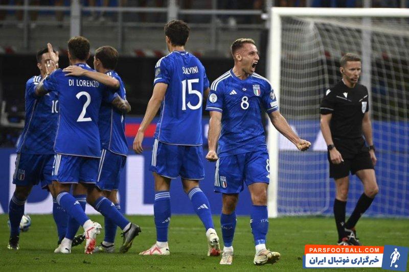 ایتالیا ؛ برد برابر مقدونیه و تساوی برابر اوکراین برای صعود ایتالیا به یورو 2024