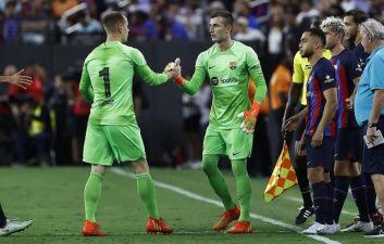 تراشتگن غایب بارسلونا در دیدار برابر رایو وایهکانو