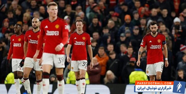 منچستریونایتد اولین تیم انگلیسی با دو قعرنشینی در مرحله گروهی لیگ قهرمانان اروپا