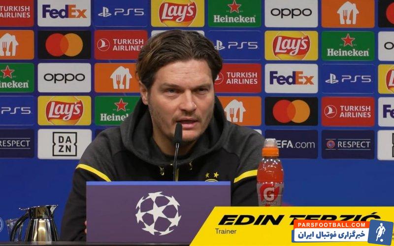 دورتموند ؛ ادین ترزیچ، سرمربی دورتموند : باید امباپه را به صورت تیمی مهار کنیم