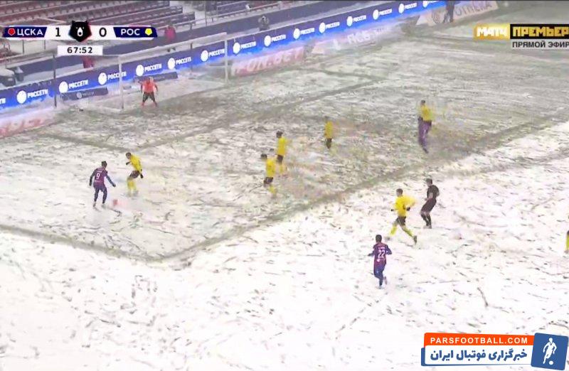 روستوف در حضور ستاره ایرانی مقابل حریفش شکست خورد