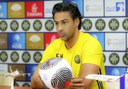 کلباء ؛ احمد الزعابی نایب رئیس باشگاه اتحاد الکباء : از عملکرد فنی تیم راضی هستیم
