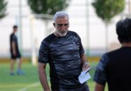 فرکی ؛ دیدار حسین فرکی و حسن روشن از تمرین تیم ملی در قطر