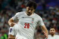 آزمون ؛ خوش شانسی آزمون برای فرار از مصدومیت روی تکل خشن بازیکن فلسطین