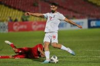 اسدی ؛ رضا اسدی با انگیزه بالا در تمرینات تیم ملی