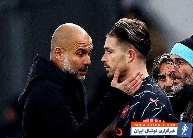 منچسترسیتی ؛ گواردیولا سرمربی منچسترسیتی : گریلیش مدتی دور از میادین خواهد بود