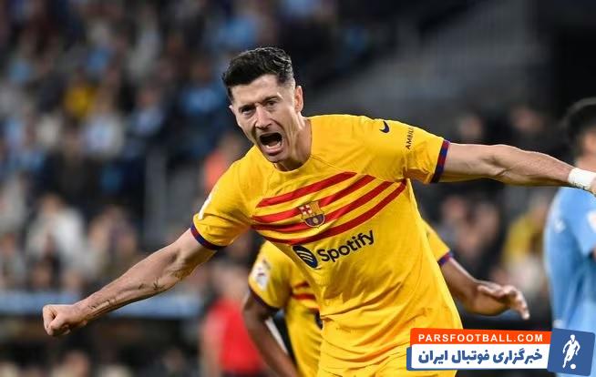 بارسلونا ؛ روبرت لواندوفسکی : بدون شک باید یک یا حتی دو گل دیگر به ناپولی میزدیم