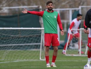 تیم ملی ؛ مجتبی محرمی در تمرین تیم ایران حضور پیدا کرد