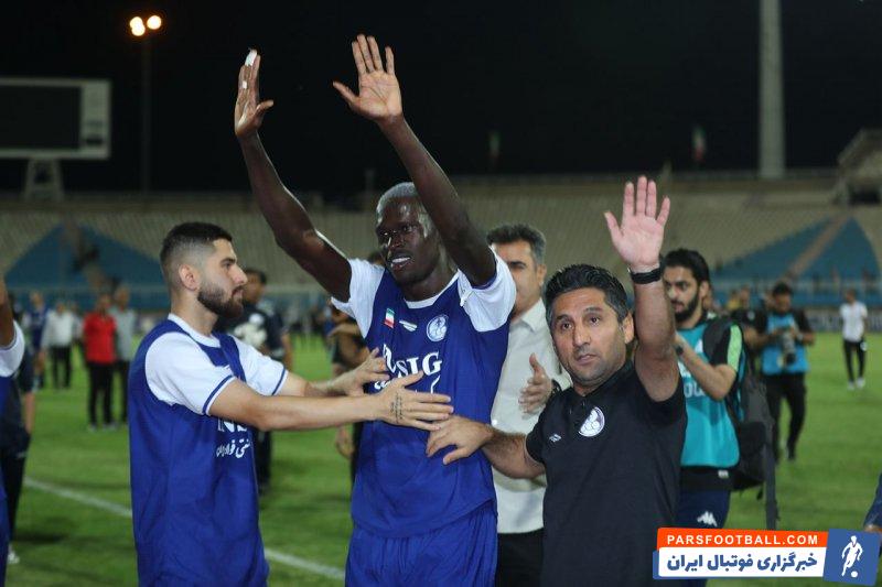 استقلال خوزستان ؛ عثمان اندونگ بازیکن استقلال خوزستان : در لیگ برتر می مانیم