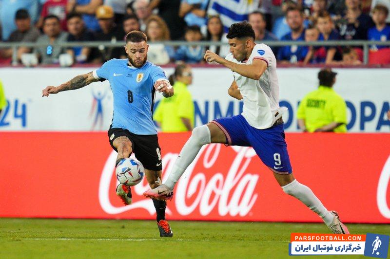 امریکا ؛ حذف امریکا از کوپا آمریکا 2024 با شکست یک بر صفر برابر اروگوئه