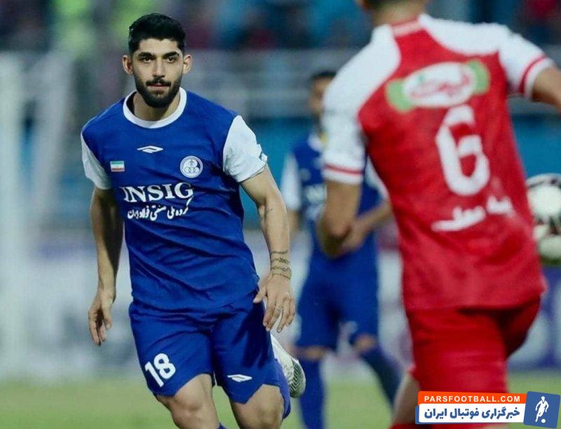 طاهری ؛ مصدومیت پارگی رباط صلیبی ابولفضل طاهری بازیکن استقال خوزستان