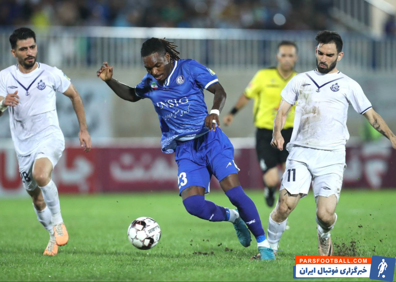 بیفوما ؛ حرکت تکنیکی تیوی بیفوما در دیدار برابر ملوان که بی ثمر ماند