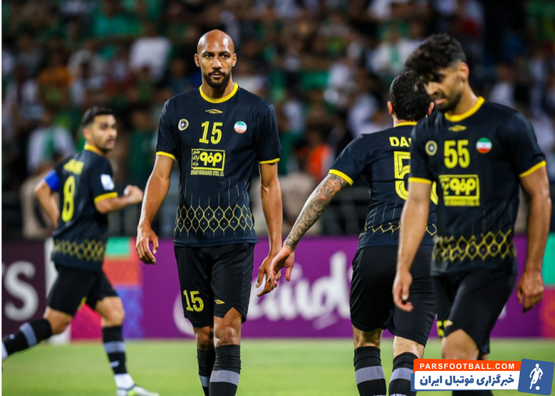 استقلال خوزستان ؛ پوستر سپاهان برای دیدار برابر استقلال خوزستان با تصویر انزونزی