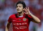 شباب الاهلی ؛ تصویر سردار آزمون در کنار اولاریو کوزمین سرمربی الشارجه